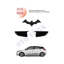 Hyundai İ20 2014-2020 Batman Yarasa Ayna Kapağı Sinyalsiz Plus Serisi Sportif Tasarım