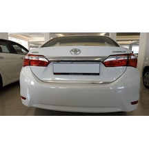 Toyota Corolla Uyumlu Formlu Krom Bagaj Alt Çıtası Paslanmaz 2013 Üzeri N11.7148