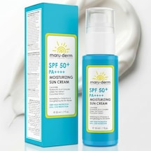Maruderm Nemlendirici Yüz Güneş Kremi Spf 50+ Pa++++ Yeni Nesil Kore Filtreli, Ectoin & Seramid İçerikli Nemlendirici Güneş Koruyucu 50 Ml