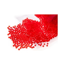 Su Kabağı Boncuğu 4 Mm Deliksiz 35 Gr Kırmızı Renk Diğer