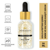 Herbaderm Süperserum 24K Gold Kırşıklık Karşıtı 30 ML