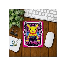 Pikachu Baskılı Oyuncu Mousepad 0237
