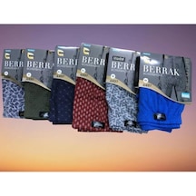 Berrak 4497 Erkek Modal Desenli Boxer 6 Adet 001