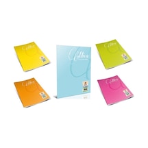 Gıpta Mica Tel Dikişli Plastik Kapak Defter A4 40 Yaprak Kareli