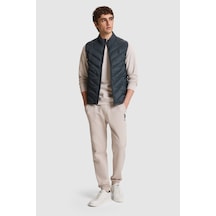 U.S. Polo Assn. Erkek Taş Slim Fit Paçası Lastikli Eşofman Altı 50329410-vr049 Taş Rengi