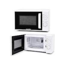 Beyaz Mikrodalga Fırın - Klasik Ön Panel - 20 Litre Kapasite Beyaz
