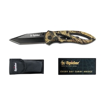 Spider G026csa4 Katlanabilir Kamp Çakı Siyah
