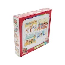 Laço Kids Cocomelon 4 In 1 Puzzle Co7899, Çocuklar Için Eğitici Puzzle