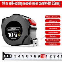 10m 25mm-3 5 7.5 10m Kendinden Kilitlemeli Çelik Mezura Taşınabilir Yüksek Hassasiyetli Metrik Cetvel Kalınlaşmış Su Geçirmez Mesafe Ölçüm Araçları