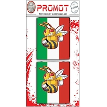 Vespa Damla Logo Sticker 21 Diğer