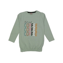 Kız Çocuk Mevsimlik Coffe Baskılı Sweatshirt Bgl-st03648 001