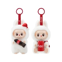 Yeni Labubu Canavarlar Kola Serisi Kör Kutu Vinil Yüz Peluş Sevimli Anime Kolye 2pcs As Picture Diğer
