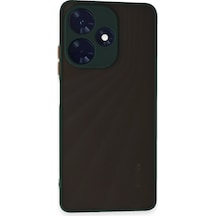 Uryport İnfinix Hot 30 4g Kılıf Montreal Silikon Kapak - Yeşil