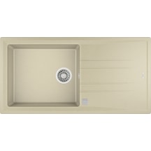 Teka Stone 60 L-Tg Tek Hazneli Tek Damlalıklı Tegranite Eviye - Topasbeige - 115330011