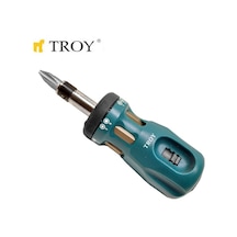 Troy 22006 Bits Uçlu Cırcırlı Topaç Tornavida Seti