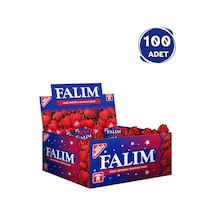 Falım Çilek Aromalı Sakız 100 X 1,4g - 1 Adet