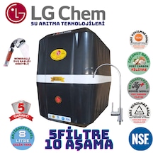 Lg Chem Cool Siyah Beyaz 8LT 7FL 10 Aşama Su Arıtma Cihazı