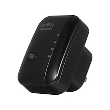 Ximistore9 Ev İçi 300mbps Wifi Sinyal Güçlendirici - Kablosuz Repeater, Sinyal Genişletici, Siyah, Amerika Standartı
