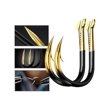 Tungsten Alaşımlı Siyah Altın Balık Oltası - Dayanıklı Ve Güçlü 3 -13 Seçenekli