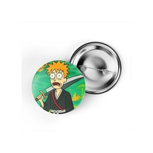 Ichigo Kurosaki - 44 Mm İğneli Çanta Rozeti - 5 Adet Diğer
