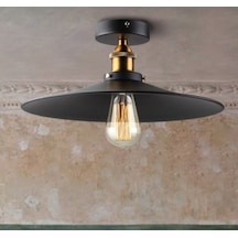 Mylights Retro Rustik 40 Cm Metal Plofonyer Tavan Avize