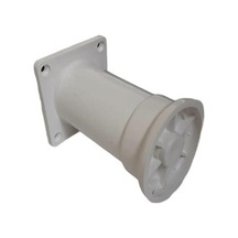Katarmarket Nobel Tower Baza Mobilya Ayağı Beyaz 10 Cm