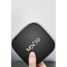 Tv Box Android Uyumlu 4 Çekirdekli Wifi Bağlantılı 4k Siyah