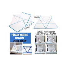 Krt-1128 Cm-451 Portatif Sinek Koruyucu Cibinlik Ve Tül - Çocuk Ve Bebek 50x125 CM