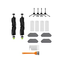 Asgard Grup 360 S10 İle Uyumlu 2 Ana Fırça, 4 Filtre, 4 Siyah Yan Fırça, 4 Mop 2 Tarak Pkt-asgs000127
