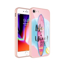 Apple iPhone Uyumlu 7 Kılıf Kamera Korumalı Desenli Sert Silikon Klfs Epoksi Kapak - No10 No10