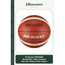 Premium B5g3000 Basketbol Topu Kauçuk Top Dis Mekan Okul Sporu