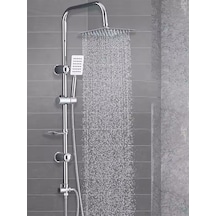 Fawer Faucet Shower Yağmurlama Robot Duş Seti Krom