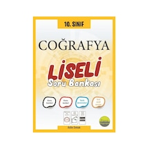 Pano Yayınları 10. Sınıf Coğrafya Liseli Soru Bankası Yni