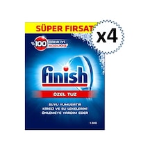 Finish Bulaşık Makinesi Tuzu 1,5 Kg X 4 Adet