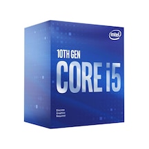 Intel Core i5-10400F 2.9 GHz LGA1200 12 MB Cache 65 W İşlemci