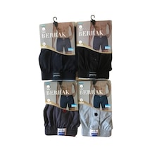 4 Adet 4 Renk Berrak 1099 Erkek Penye Havlu Bel Boxer