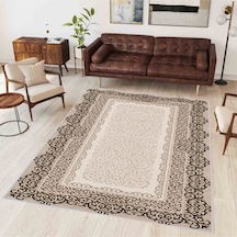 Rovigo Home Dijital Baskı Yıkanabilir Kaymaz Taban Salon Halısı RVG0337 Çok Renkli