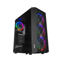 Everest Bumpy 4x Rgb Fanlı Gamıng Mıd Tower Pc Kasası