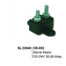 Devre Kesici 30-50 Amp 12-24V CB-002