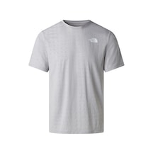 The North Face M 24/7 Pentadome Embossed Reg Ss Tee Erkek Outdoor Tişörtü Nf0a8g87a911 Gri