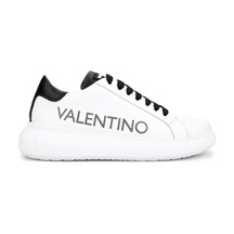 Mario Valentino Unisex Hakiki Deri Beyaz/siyah Sneakers & Spor Ayakkabı 1040 95b2302-y Ayk Y25 Whıte/black Beyaz  - Siyah