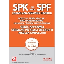 Spk Geniş Kapsamlı Sermaye Piyasası Mevzuatı Konu Adalet Hazar