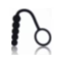 Red Fox Penis Halkalı Boncuklu Uyarıcı Anal Plug