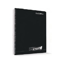 I'am Smart Plastik Kapak Spiralli 96 Yaprak Kareli A4 Defter 12'li Paket