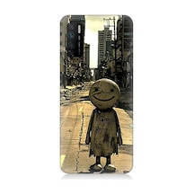 İnfinix Note 7 Lite Uyumlu Boş Şehir Desenli Silikon Kılıf