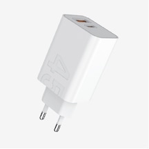 Linktech T462e Eco 45w Pd3.0 Qc4.0 Dual Şarj Adaptörü Beyaz
