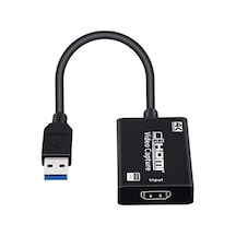 Lexroo 1080p 30hz Usb Video Capture Taşınabilir Usb Yakalama Kartı Oyun Yakalama Adaptörü Gerçek