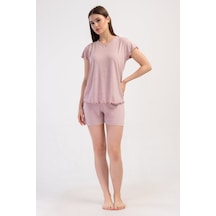 Yake Store Kadın Lyc Vıscon Xxl Kayık Yaka Fıyonklu Kısa Kol Bıbılalı Etegı Oval Sort Takım - Rosebloom Pembe Yake Store Kadın Lyc Vıscon Xxl Kayık Yaka Fıyonklu Kısa Kol Bıbılalı Etegı Oval Sort Takım - Rosebloom Pembe