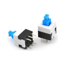 TACT BUTON 8X8MM 6P ANAHTARLI (10 ADET)