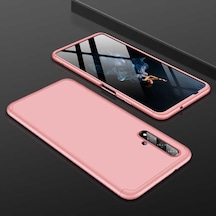 Huawei Nova 5t Kılıf 360 Tam Koruma Ön Ve Arka Sert Mika Kapak Ays Gkk Kapak